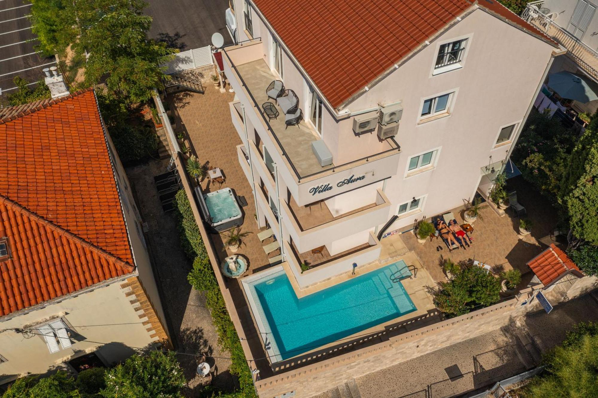 Villa Aura - Comfort Double Room Дубровник Екстериор снимка